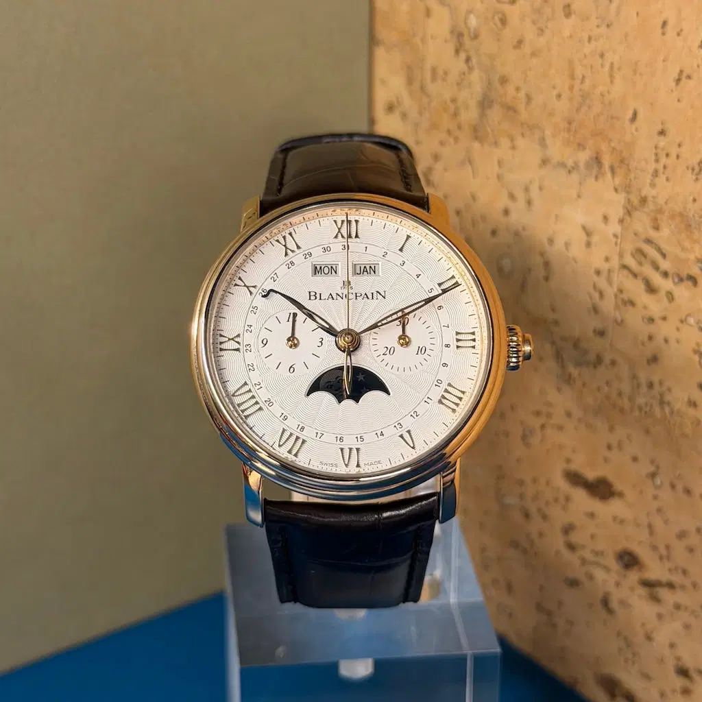 Blancpain Villeret Complete Calendar. 6685-3642A-55B