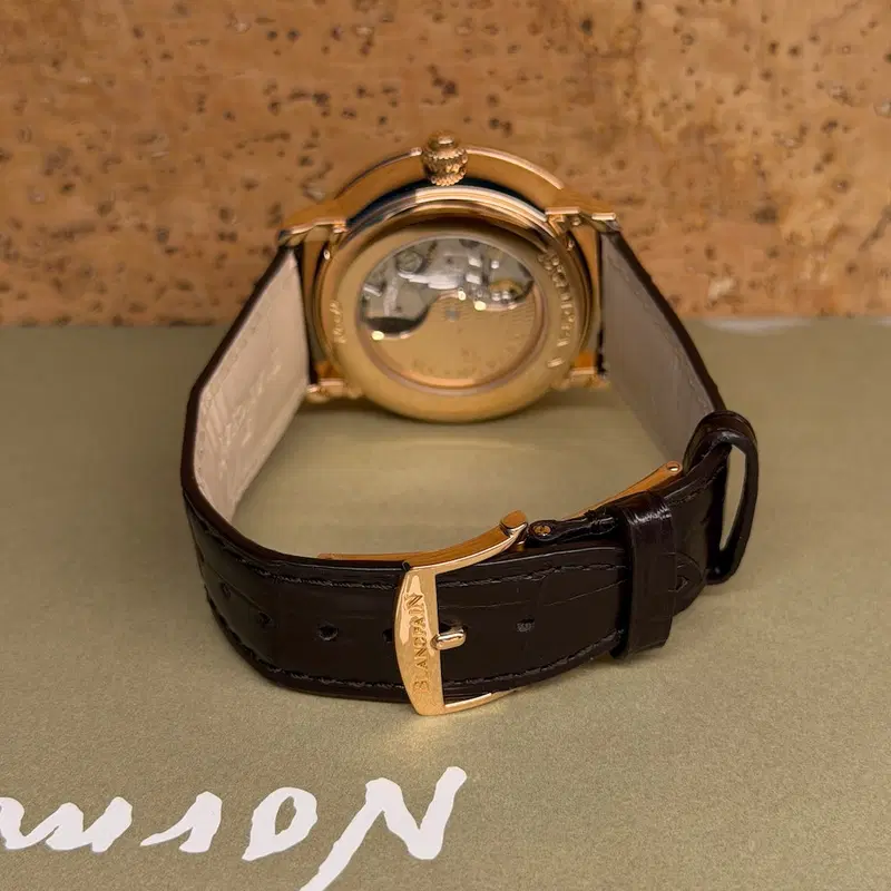 Blancpain Villeret Complete Calendar. 6685-3642A-55B