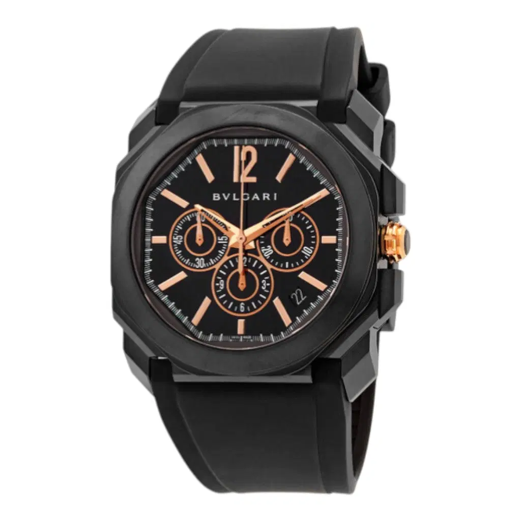 Bvlgari Octo Ultranero. BGO41BBSVDCH