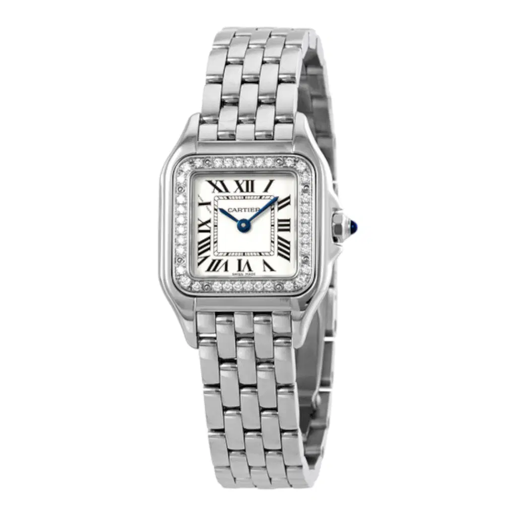 Cartier Panthère SM Diamond Bezel. W4PN0007