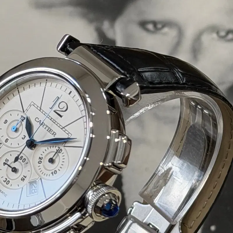 Cartier Pasha Chronograph. W3108555