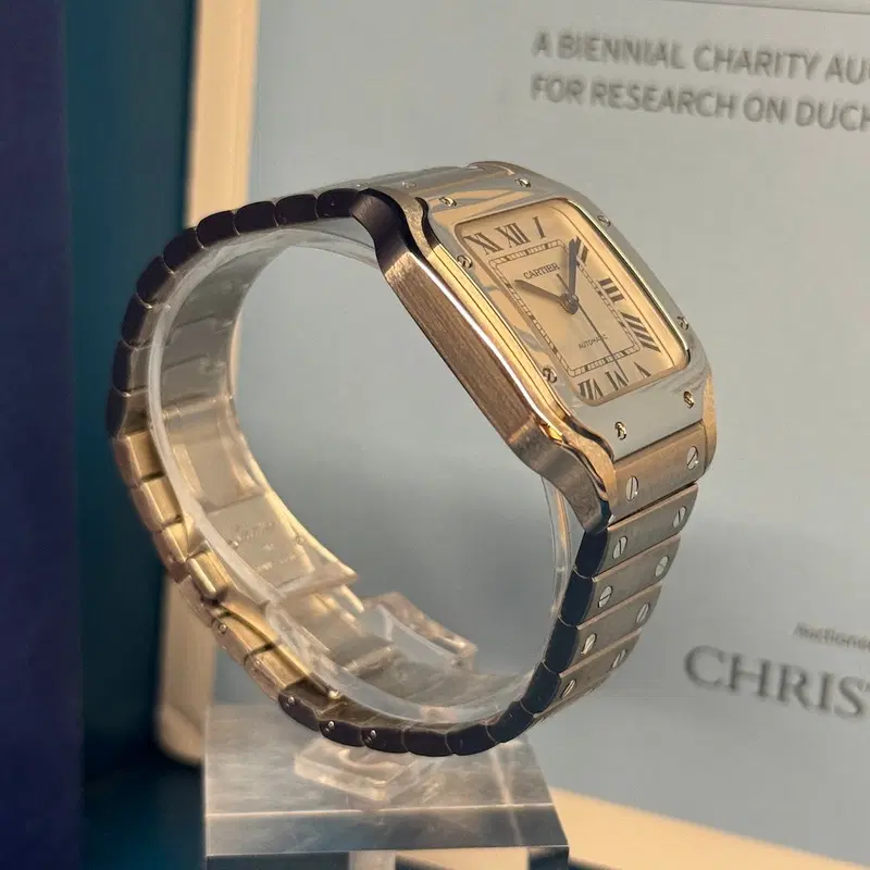Cartier Santos M Blanc. WSSA0010