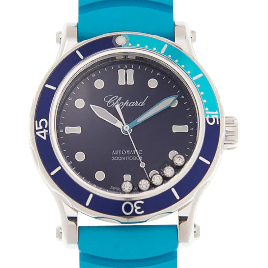 Chopard Happy Sport "Happy Ocean". 278587-3001