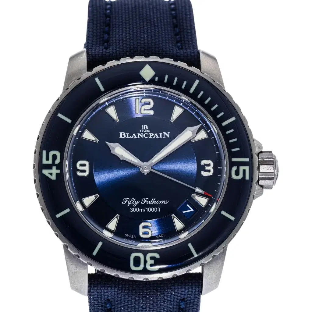 Blancpain Fifty Fathoms. 5015-12B40-O52A