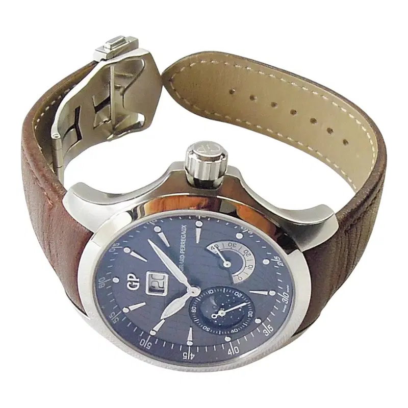 Girard Perregaux Traveller Moon Phase & Large Date. 49650-11-232-HBBA