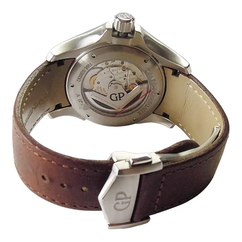 Girard Perregaux Traveller Moon Phase & Large Date. 49650-11-232-HBBA