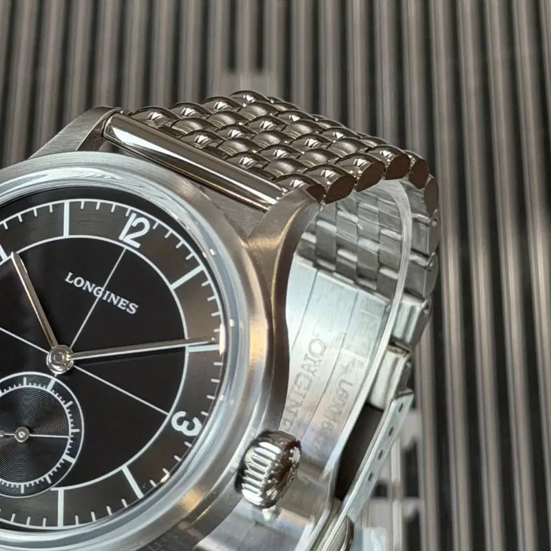 Longines Heritage Classic Sector Dial. L2.828.4.53.6