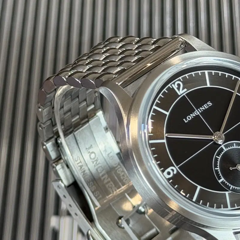 Longines Heritage Classic Sector Dial. L2.828.4.53.6