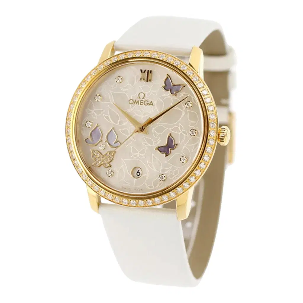 Omega De Ville Prestige "Papillon". 424.57.37.20.55.001