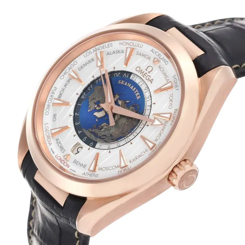 Omega Seamaster Aqua Terra Worldtimer. 220.53.43.22.02.001
