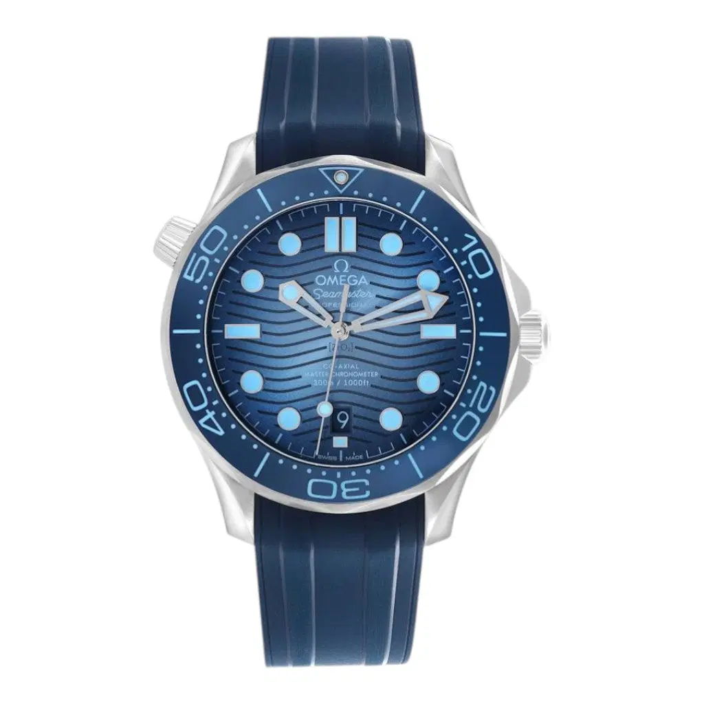 Omega Seamaster Diver 300M "Summer Blue". 210.32.42.20.03.002