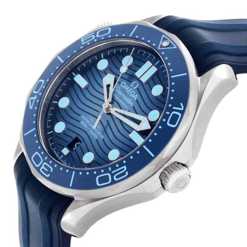 Omega Seamaster Diver 300M "Summer Blue". 210.32.42.20.03.002