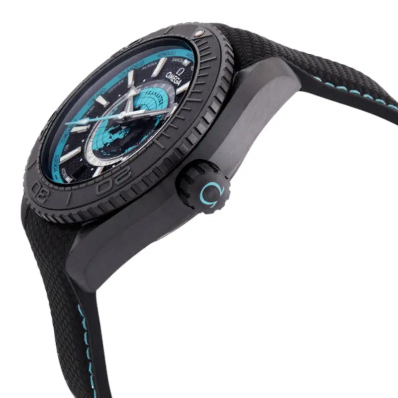 Omega Seamaster Planet Ocean Worldtimer. 215.92.46.22.01.006
