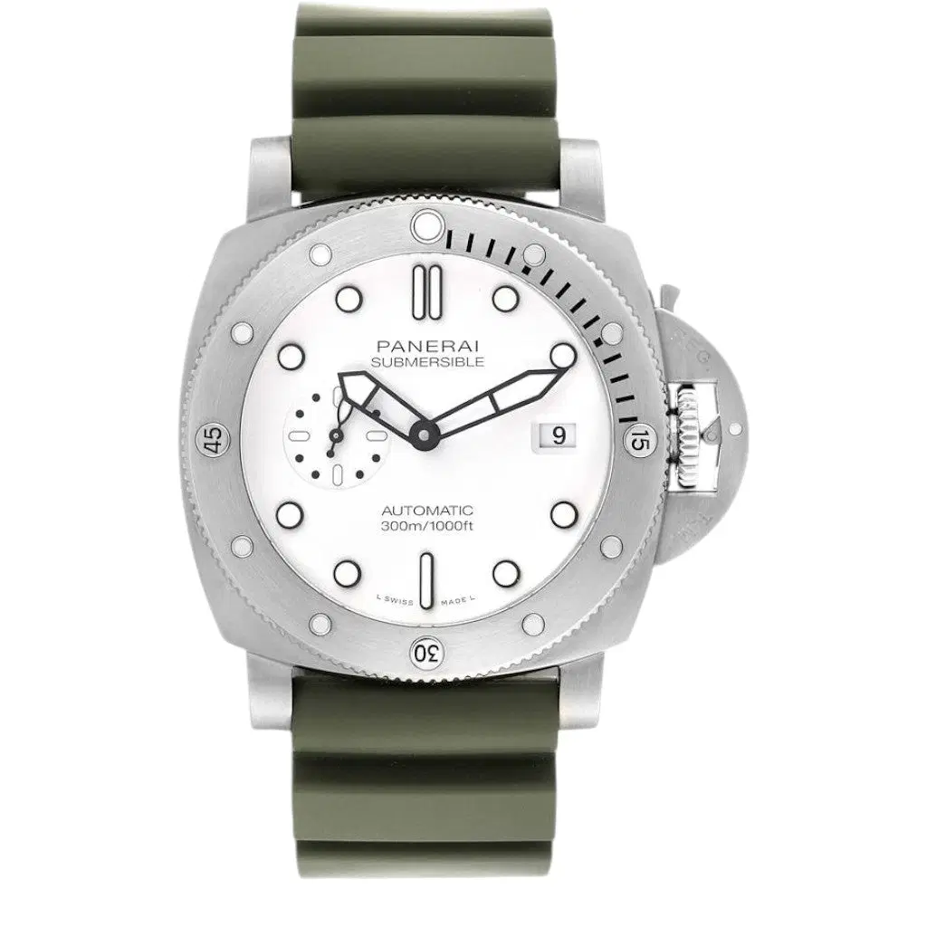 Panerai Submersible QuarantaQuattro Bianco. PAM01595