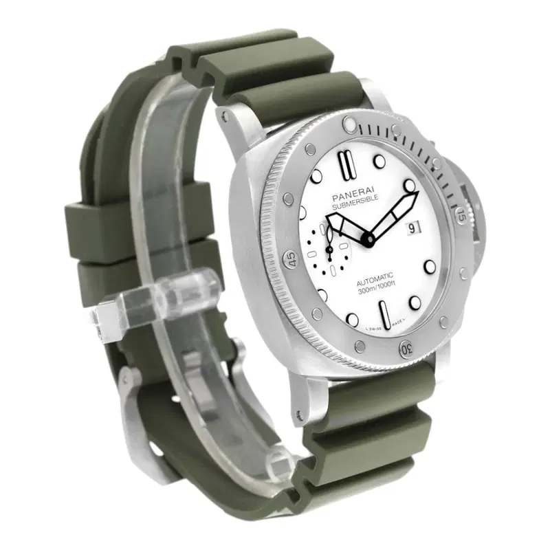 Panerai Submersible QuarantaQuattro Bianco. PAM01595
