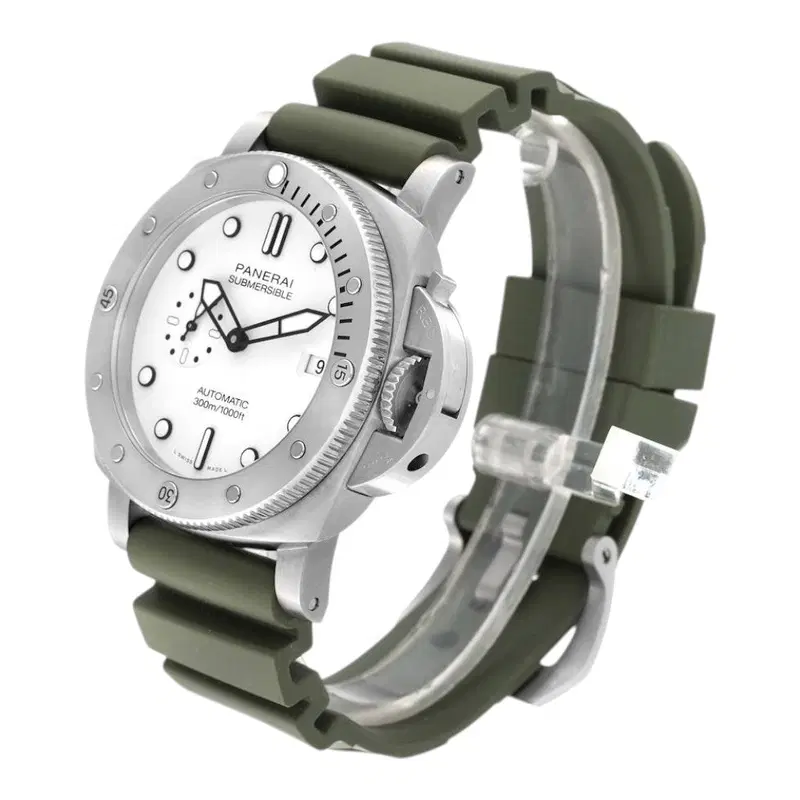 Panerai Submersible QuarantaQuattro Bianco. PAM01595