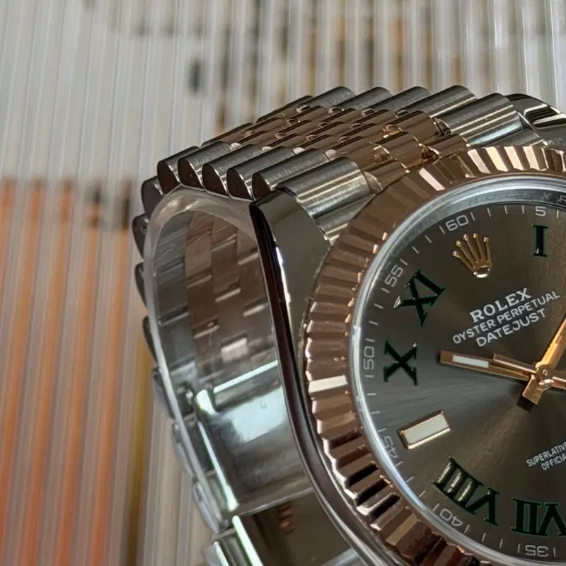Rolex Datejust 41mm Steel/Gold "Wimbledon". 126331