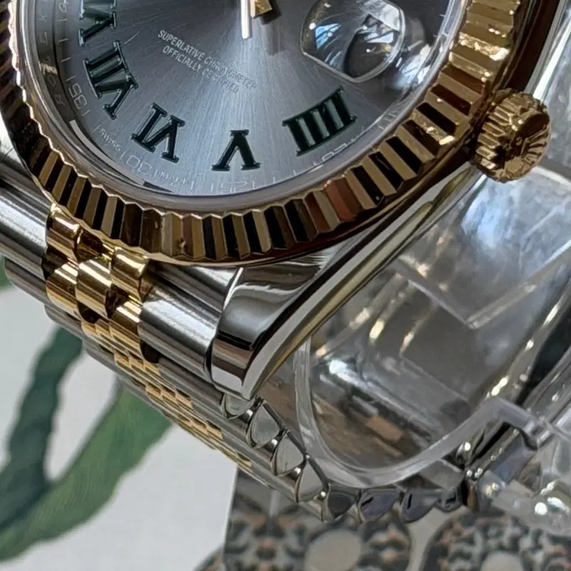Rolex Datejust 41mm Steel/Gold "Wimbledon". 126333