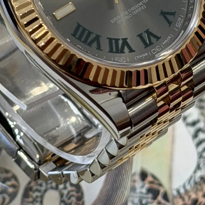 Rolex Datejust 41mm Steel/Gold "Wimbledon". 126333