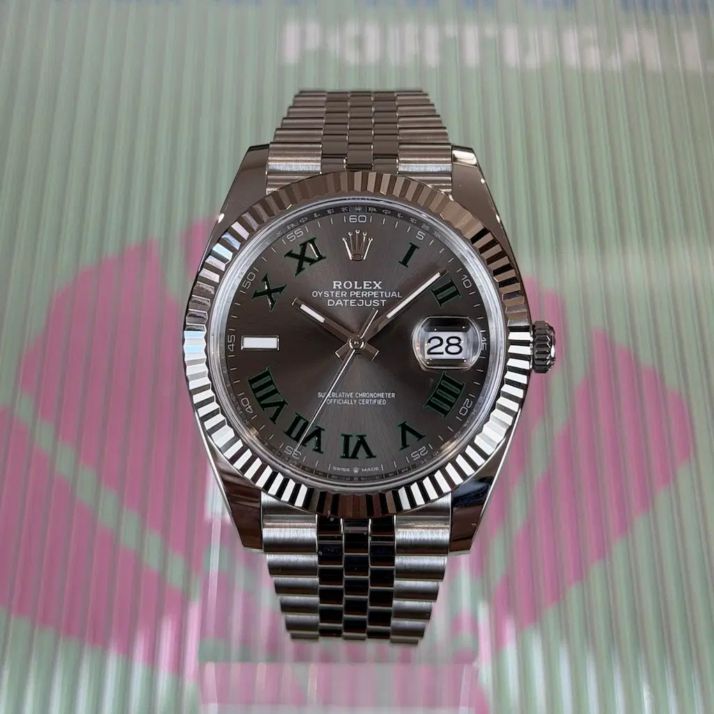 Rolex Datejust 41mm "Wimbledon". 126334