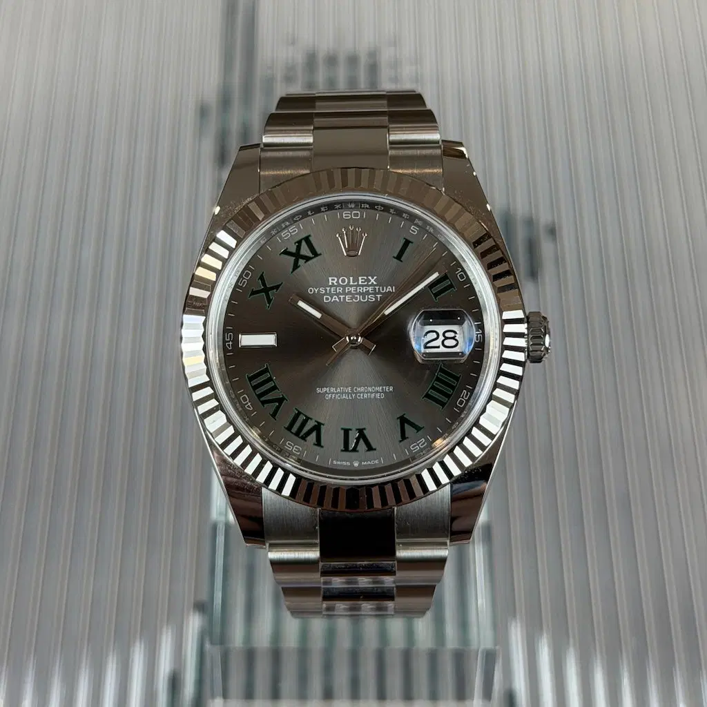 Rolex Datejust 41mm "Wimbledon". 126334