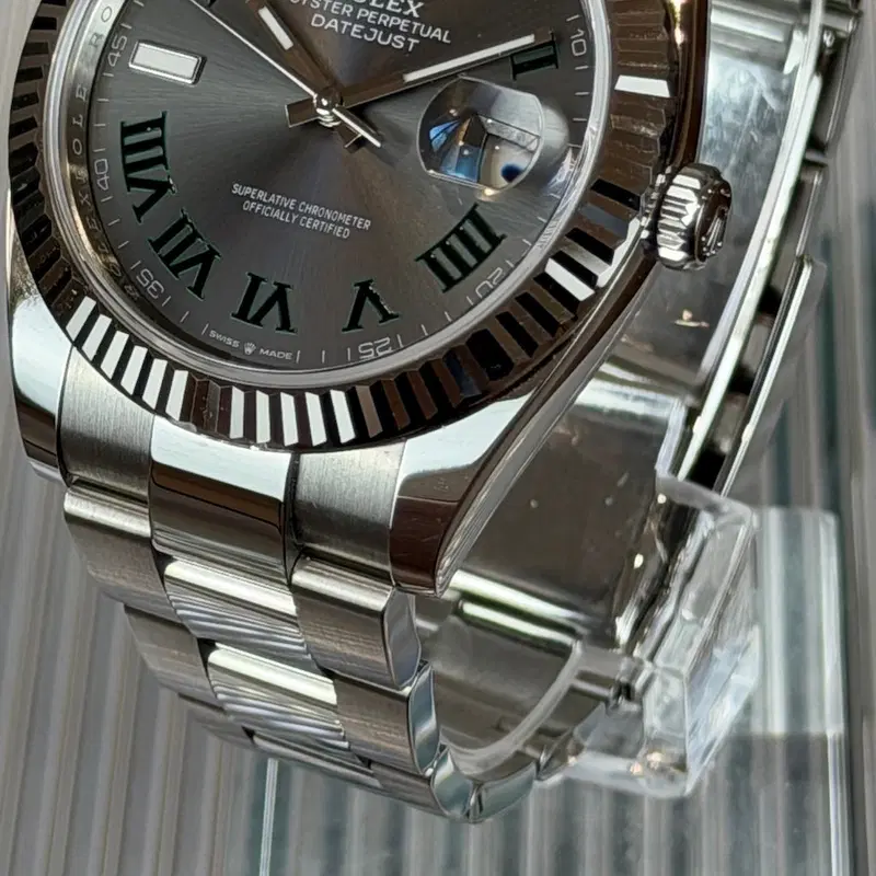 Rolex Datejust 41mm "Wimbledon". 126334