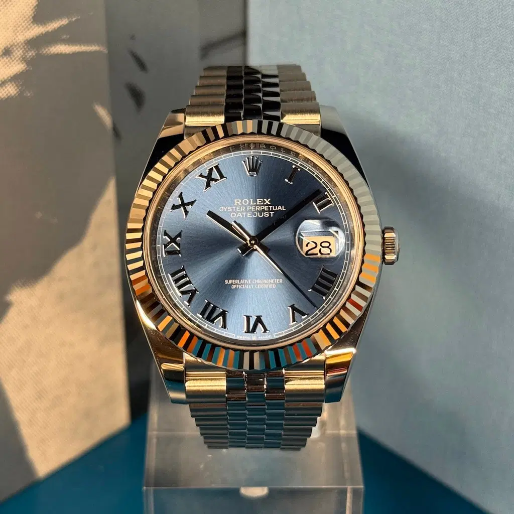 Rolex Datejust 41mm "Azzurro". 126334