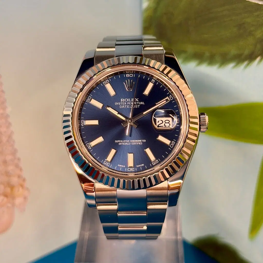 Rolex Datejust 41mm Blue. 116334