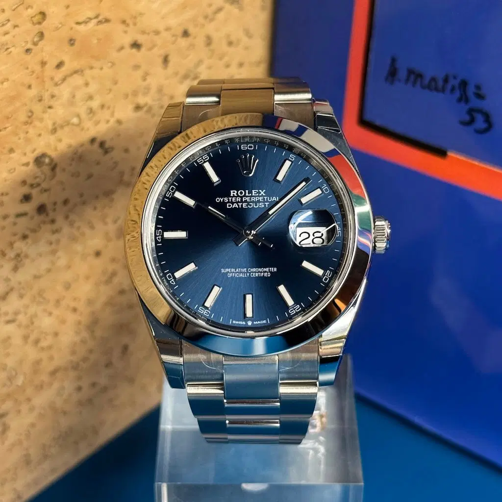 Rolex Datejust 41mm Blue. 126300