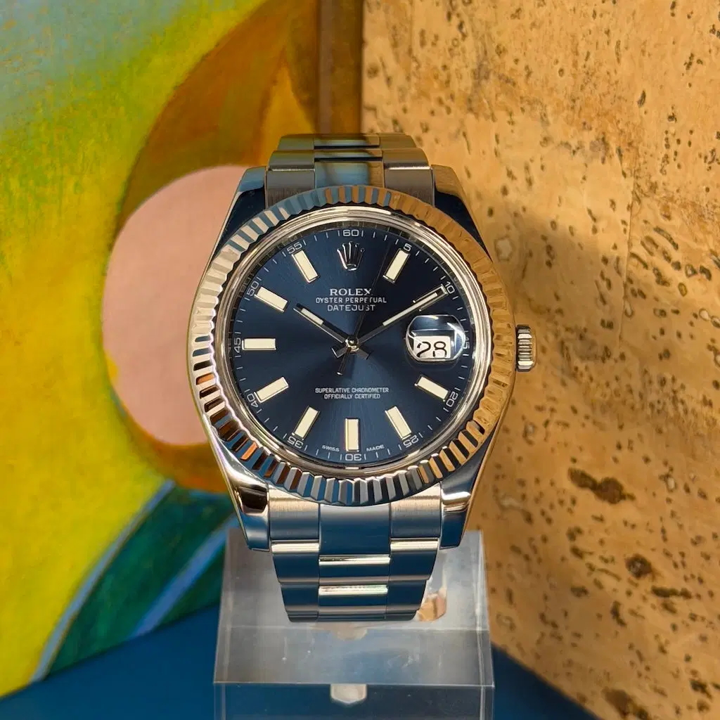 Rolex Datejust II 41mm Blue. 116334