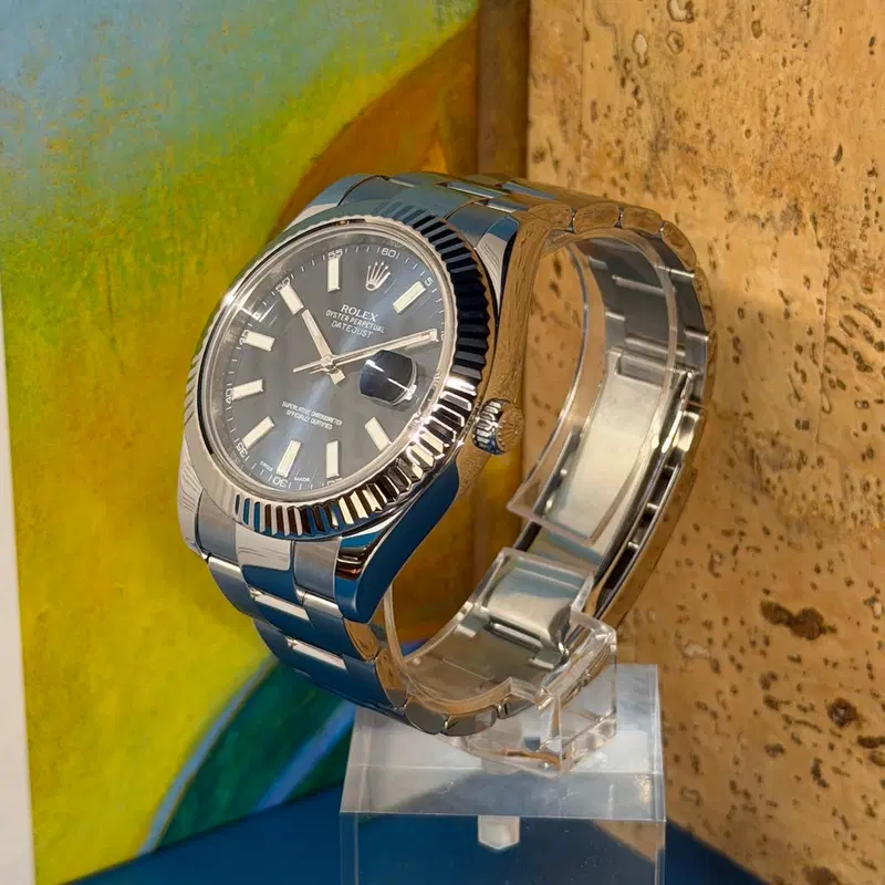 Rolex Datejust II 41mm Blue. 116334