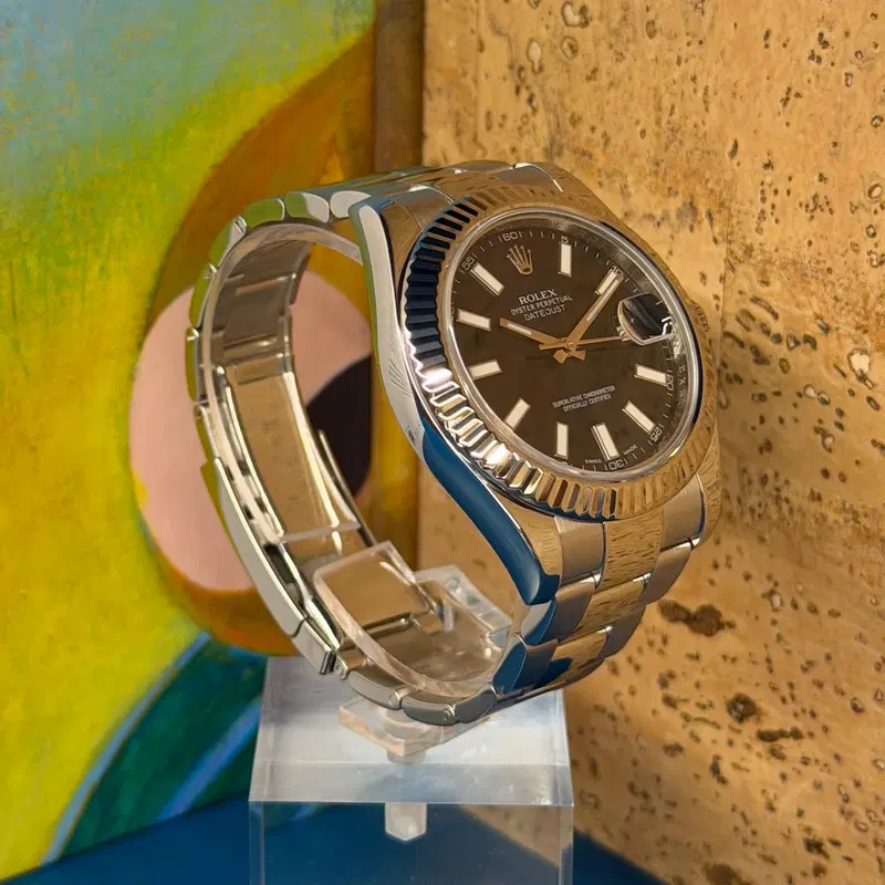 Rolex Datejust II 41mm Blue. 116334