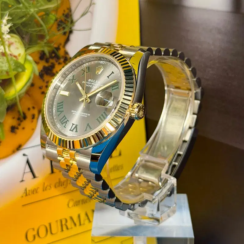 Rolex Datejust 41mm Steel/Gold "Wimbledon". 126333