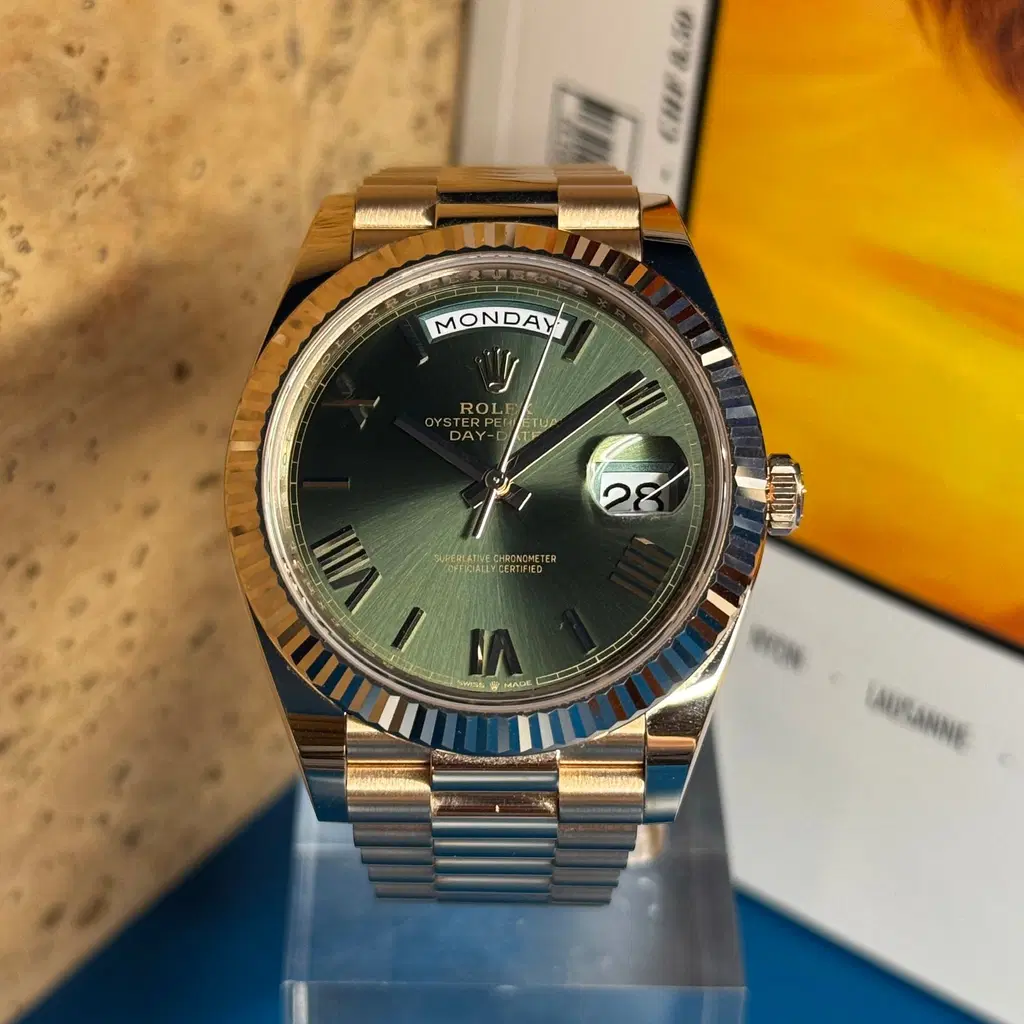 Rolex Day-Date "Olive". 228235