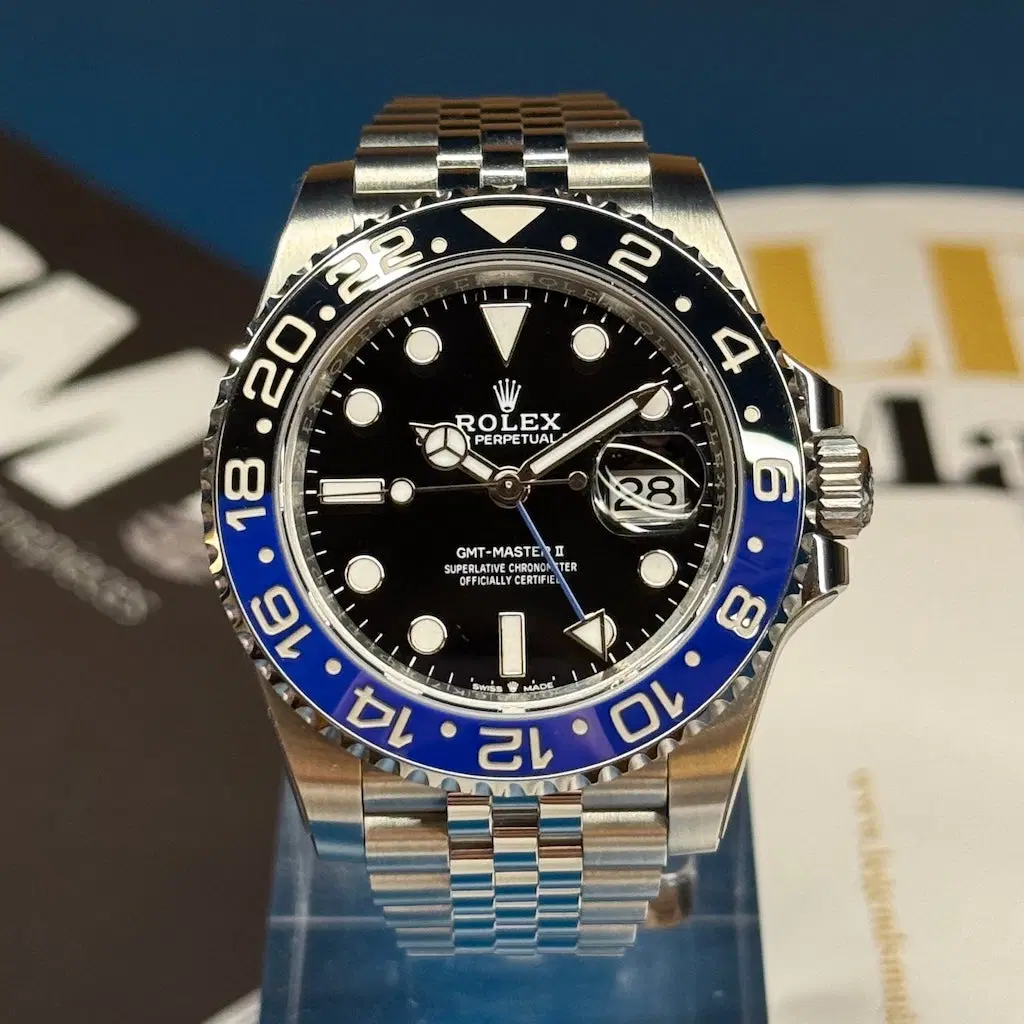 Rolex GMT-Master II "Batgirl". 126710BLNR