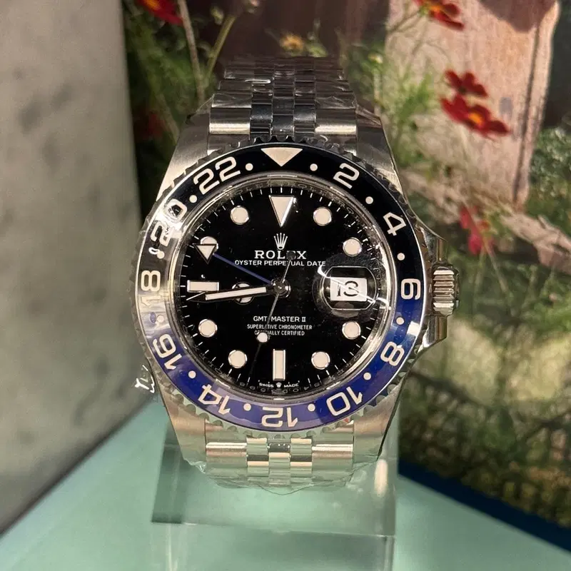 Rolex GMT-Master II "Batgirl". 126710BLNR