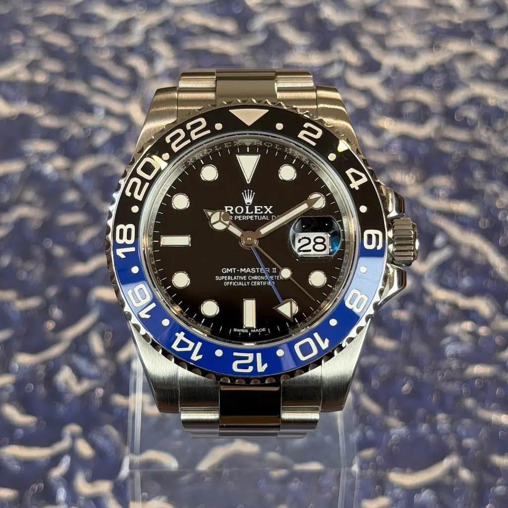 Rolex GMT-Master II "Batman". 116710BLNR