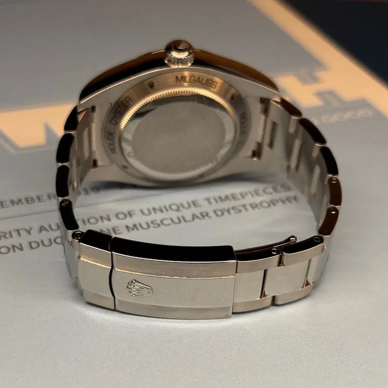 Rolex Milgauss "Z-blue". 116400GV
