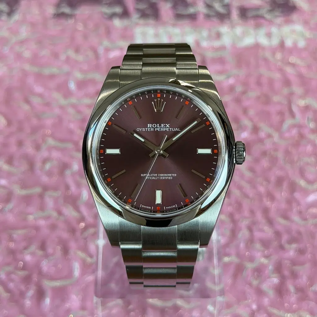 Rolex Oyster Perpetual "Grape" 39mm. 114300