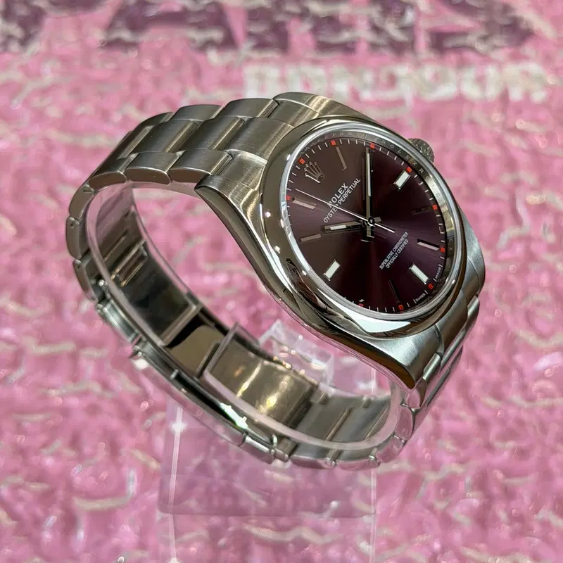 Rolex Oyster Perpetual "Grape" 39mm. 114300