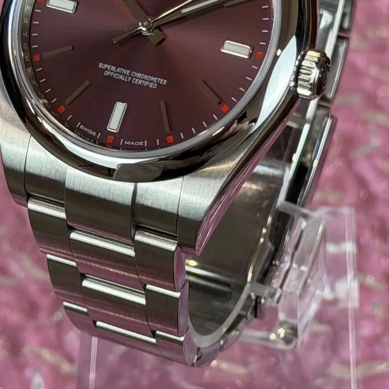 Rolex Oyster Perpetual "Grape" 39mm. 114300