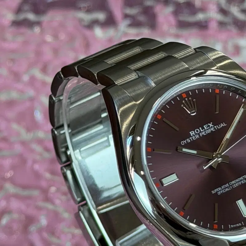 Rolex Oyster Perpetual "Grape" 39mm. 114300