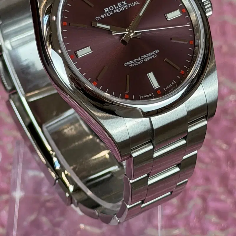 Rolex Oyster Perpetual "Grape" 39mm. 114300
