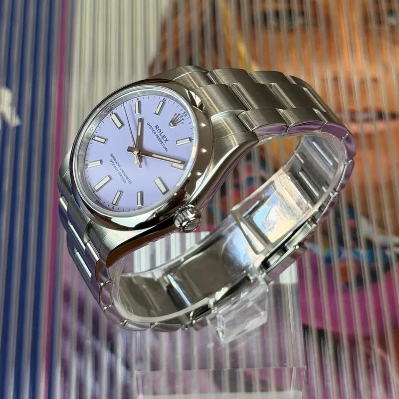 Rolex Oyster Perpetual "Lavender" 34mm. 124200