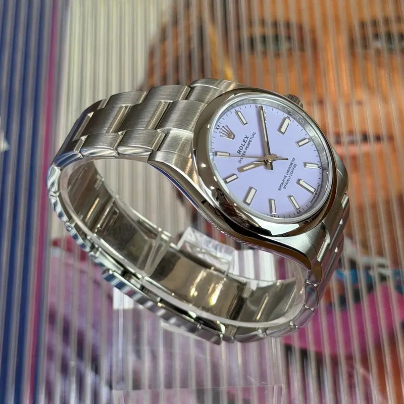 Rolex Oyster Perpetual "Lavender" 34mm. 124200