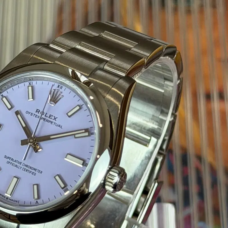 Rolex Oyster Perpetual "Lavender" 34mm. 124200