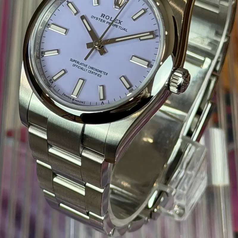 Rolex Oyster Perpetual "Lavender" 34mm. 124200