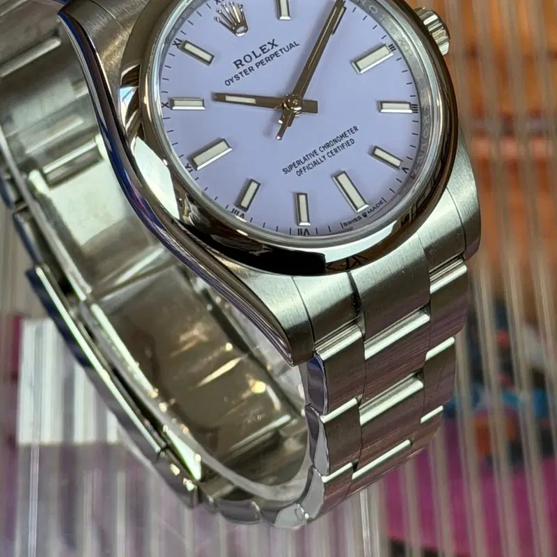 Rolex Oyster Perpetual "Lavender" 34mm. 124200