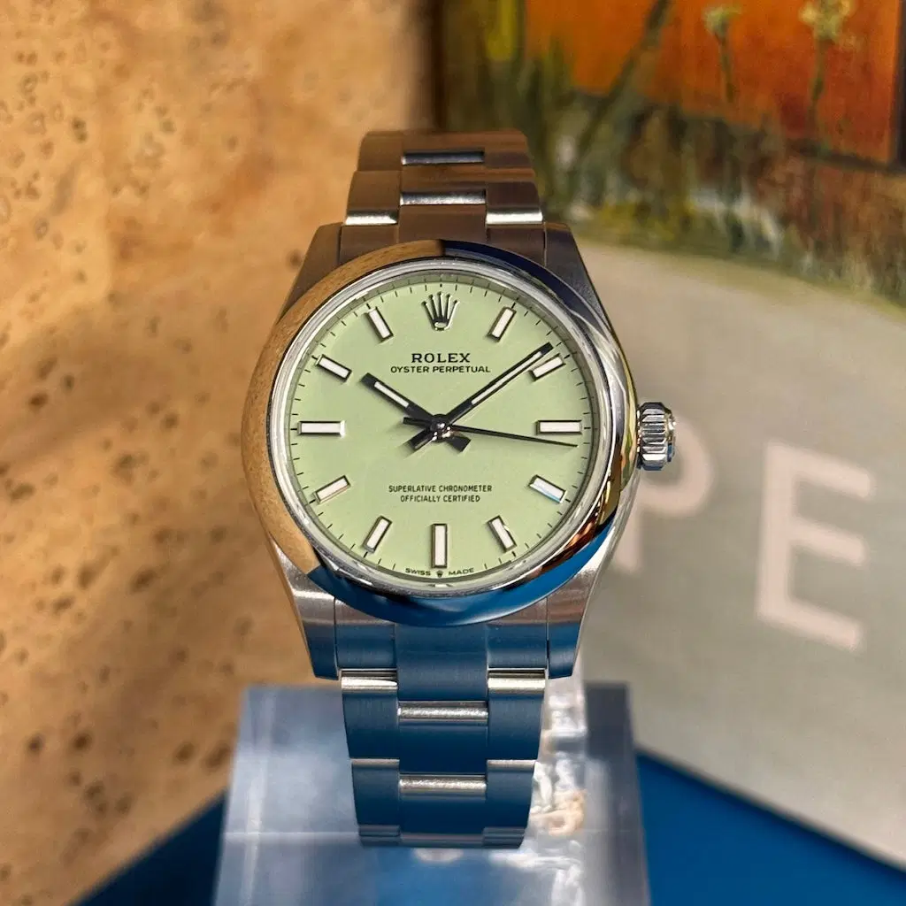 Rolex Oyster Perpetual "Pistachio" 31mm. 277200