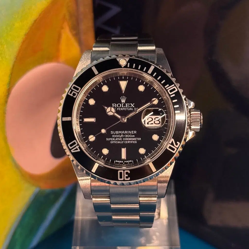 Rolex Submariner Date Unpolished. 16610
